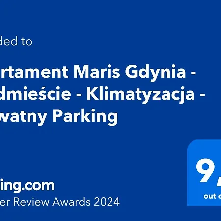 Maris - śródmieście - Klimatyzacja - Prywatny Parking Apartament